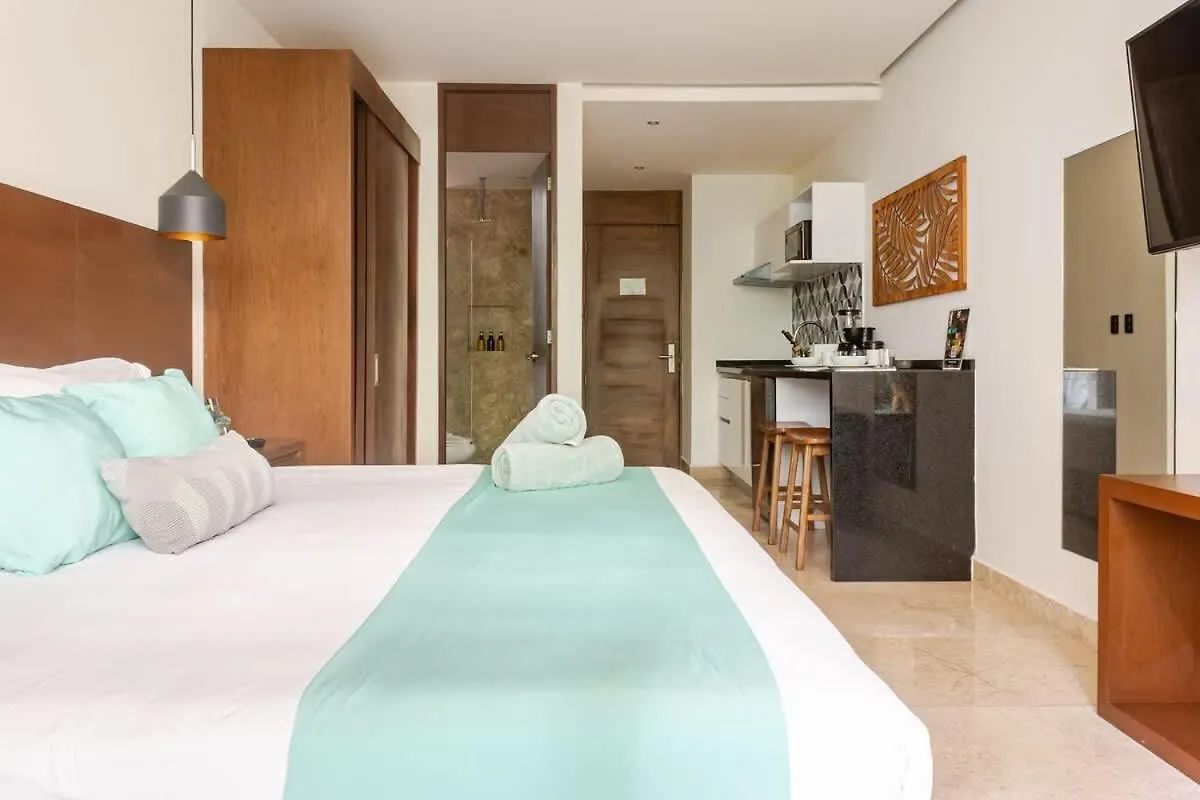 Central Playa Del Carmen Master Suite With Rooftop Pool And Gym Wifi Free Parking Near Beach Mexico