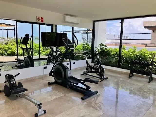 Central Playa Del Carmen Master Suite With Rooftop Pool And Gym Wifi Free Parking Near Beach