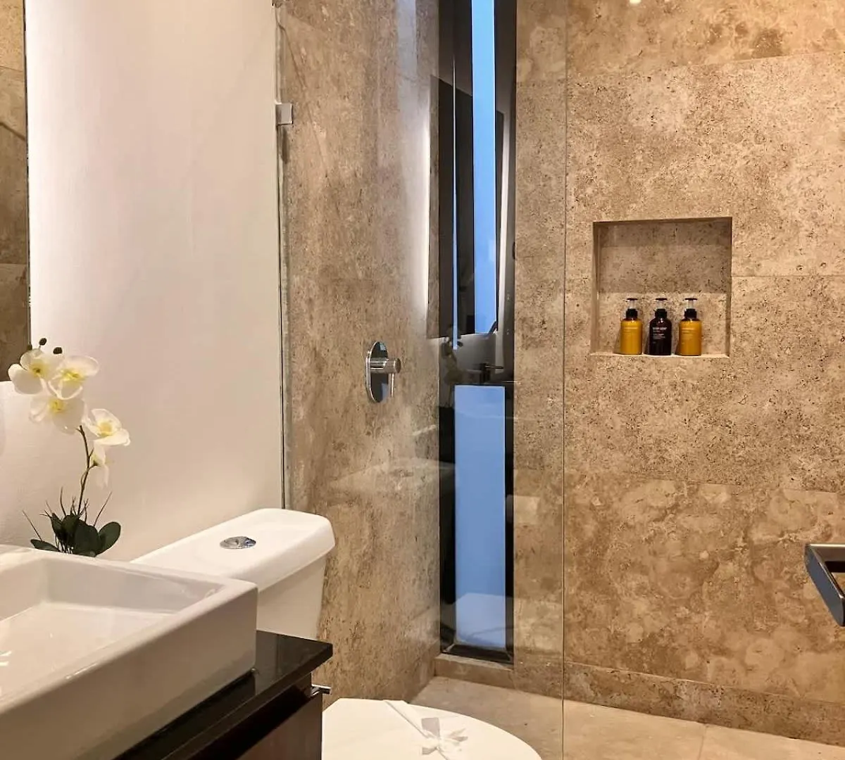 Central Playa Del Carmen Master Suite With Rooftop Pool And Gym Wifi Free Parking Near Beach Apartment